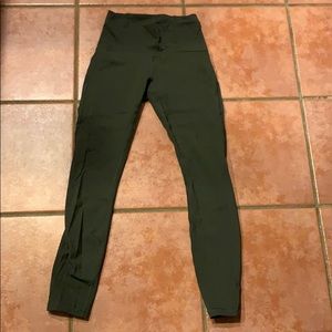 Lululemon Olive Train Times Pant Size 4